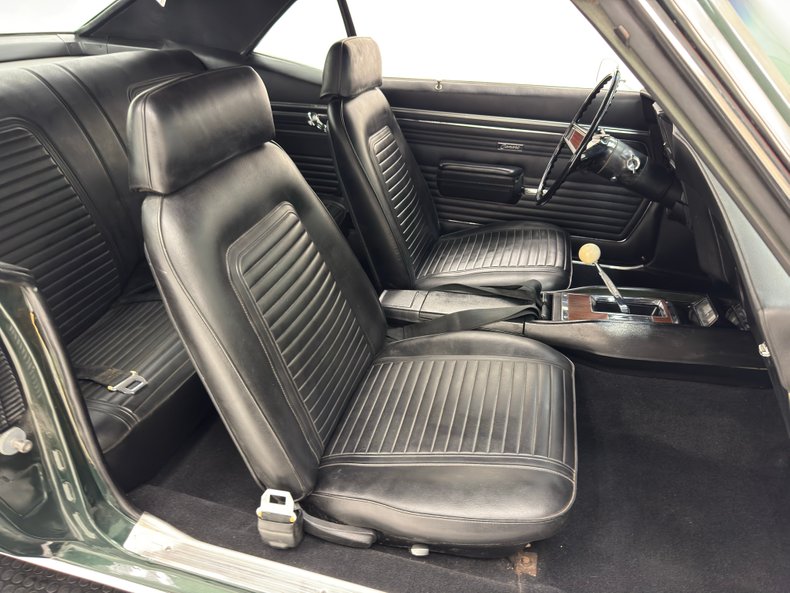Chevrolet-Camaro-1969-Fathom-Green-Black-38