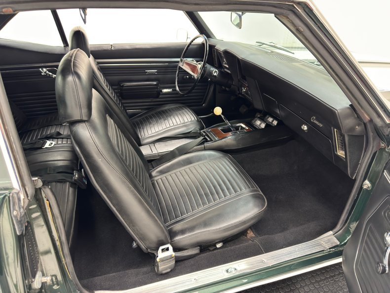 Chevrolet-Camaro-1969-Fathom-Green-Black-39