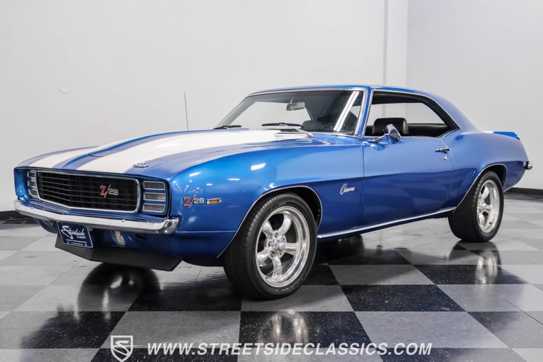 Chevrolet-Camaro-1969-Lemans-Blue-Black-2