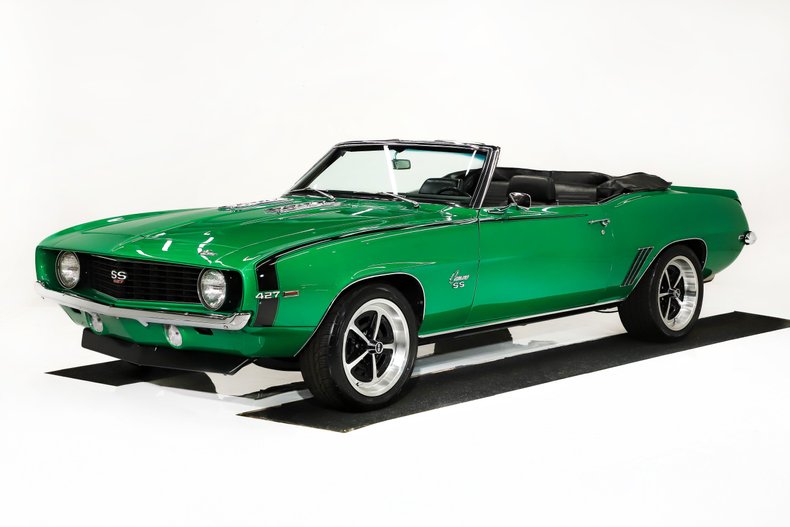 Chevrolet-Camaro-1969-Rally-Green-Black-27