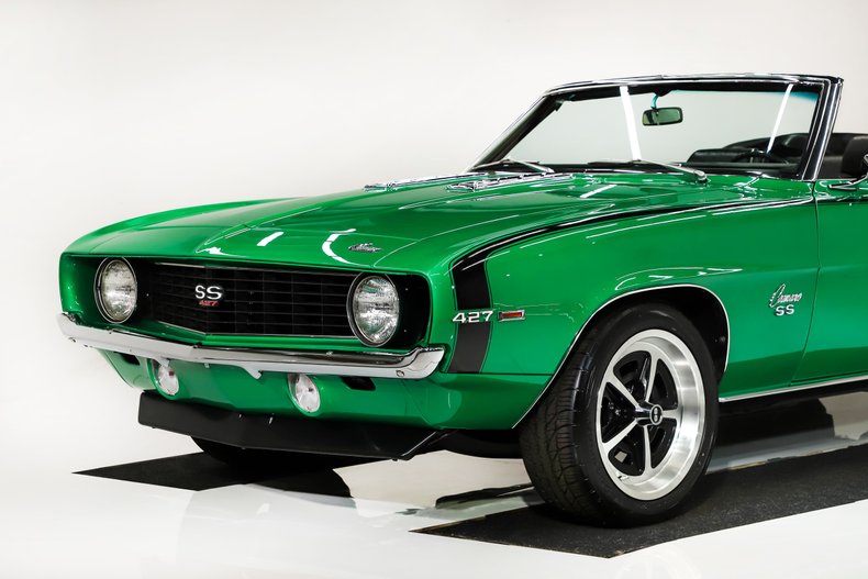 Chevrolet-Camaro-1969-Rally-Green-Black-31