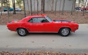 Chevrolet-Camaro-1969-Red-Black-1