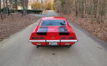 Chevrolet-Camaro-1969-Red-Black-2