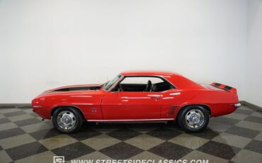 Chevrolet-Camaro-1969-Red-Black-2