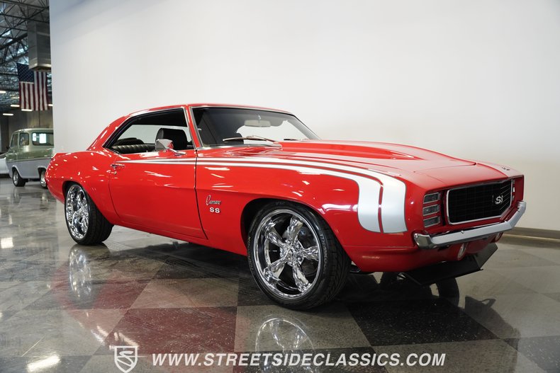 Chevrolet-Camaro-1969-Red-Black-26