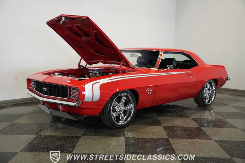 Chevrolet-Camaro-1969-Red-Black-34
