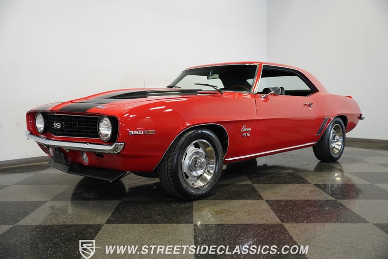 Chevrolet-Camaro-1969-Red-Black-35