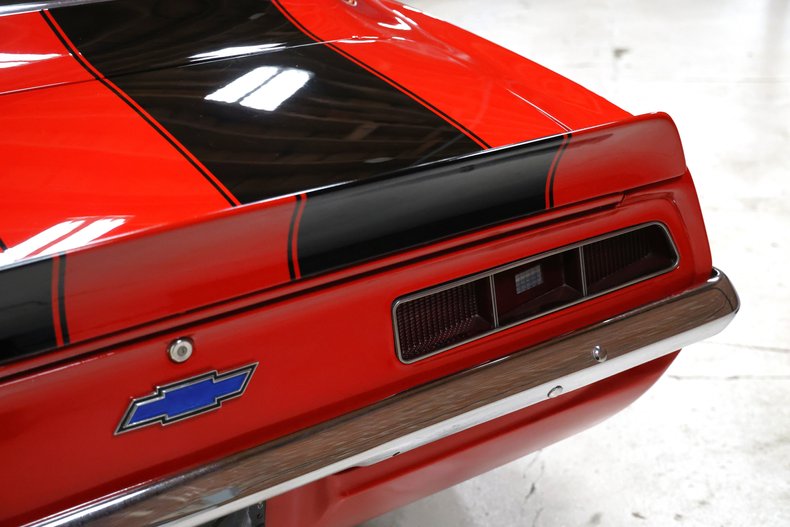 Chevrolet-Camaro-1969-Red-Black-41