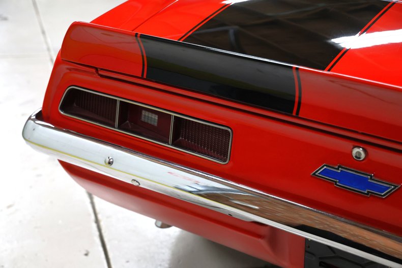Chevrolet-Camaro-1969-Red-Black-42