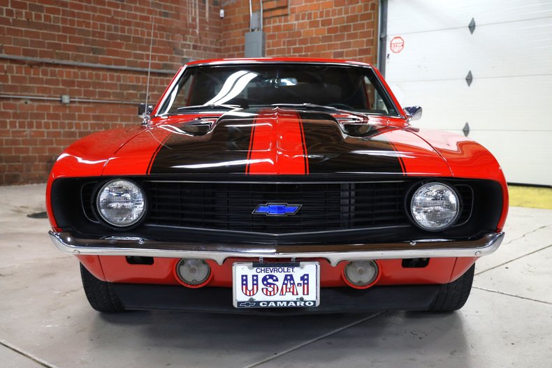 Chevrolet-Camaro-1969-Red-Black-5