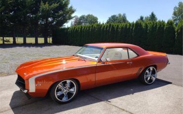 Chevrolet-Camaro-1969-White-Leather-Custom-Orange-18