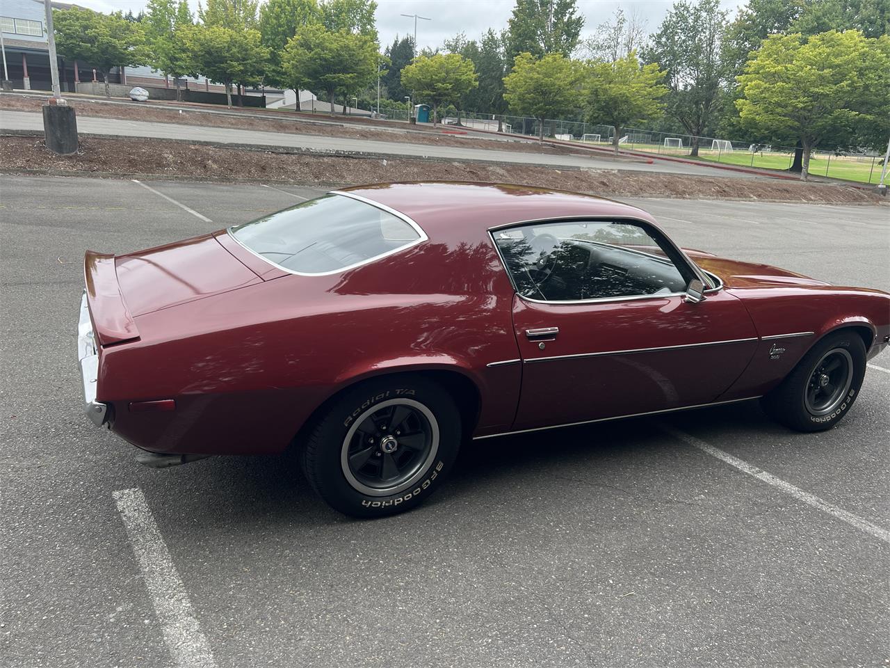 Chevrolet-Camaro-1973-Dark-ared-Black-7
