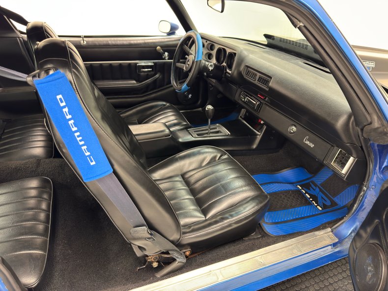 Chevrolet-Camaro-1978-Bright-Blue-Black-46