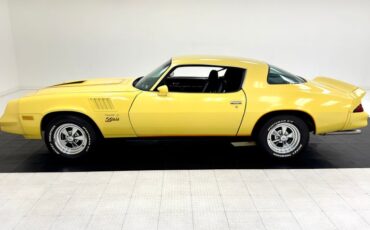 Chevrolet-Camaro-1978-Bright-Yellow-Black-ampamp-White-Ho
