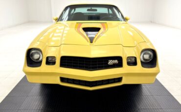 Chevrolet-Camaro-1978-Bright-Yellow-Black-ampamp-White-Ho-9