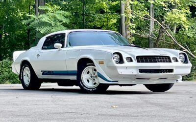 Chevrolet Camaro 1979 Build Sheet Window Stckr