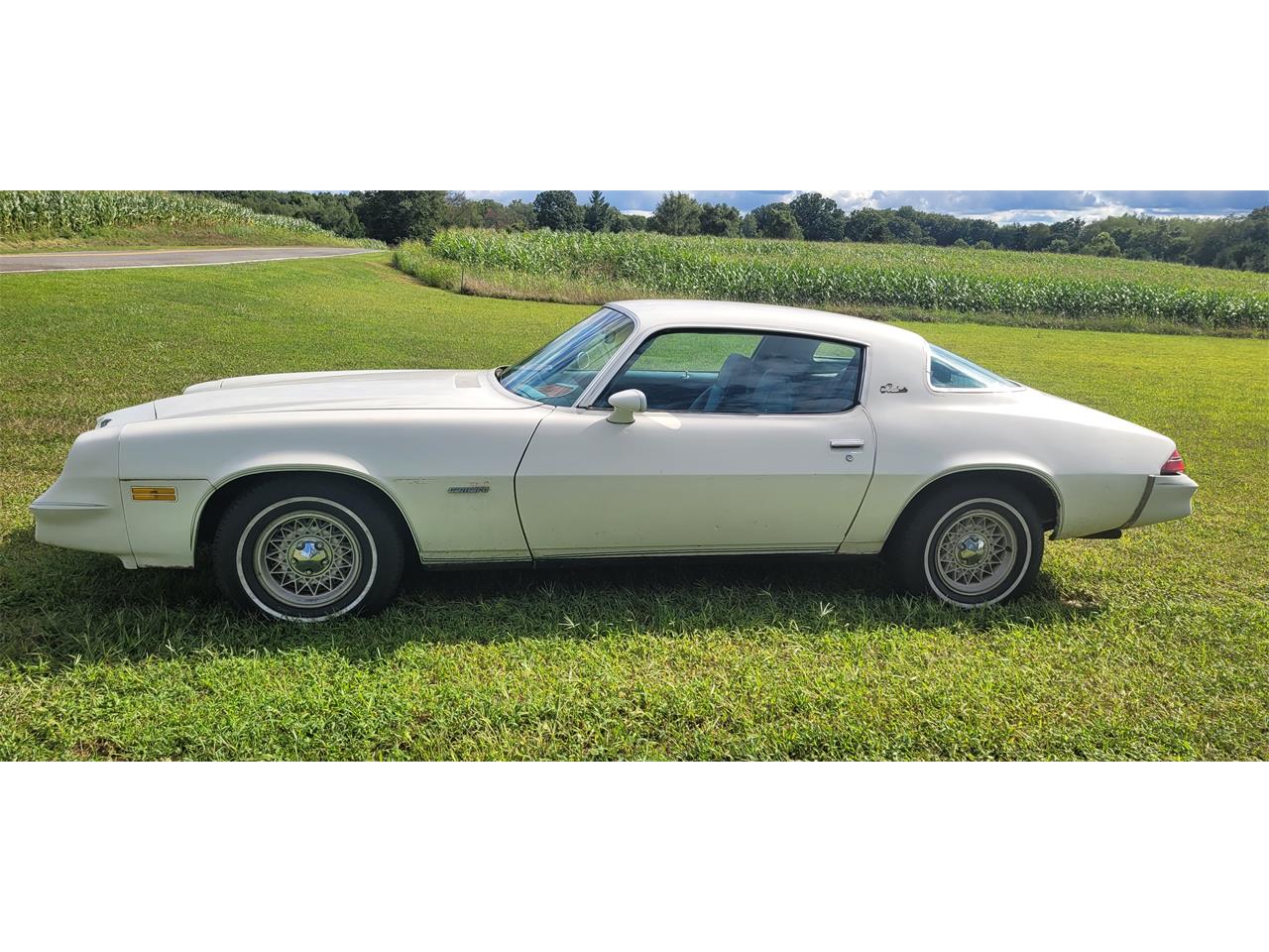 Chevrolet-Camaro-1979-White-Blue-1