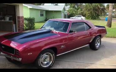 Chevrolet-Camaro-rs-1969-BurgandyRed-Black