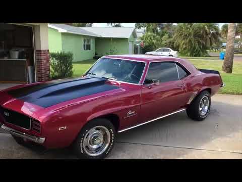 Chevrolet-Camaro-rs-1969-BurgandyRed-Black
