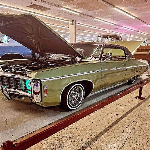 Chevrolet-Caprice-1969-Green-Green-11