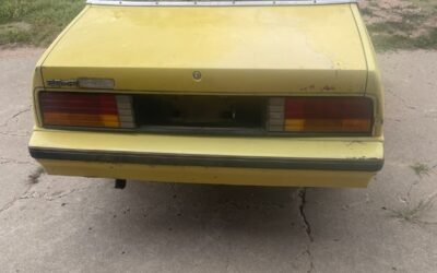 Chevrolet Cavalier 1985 Convertible