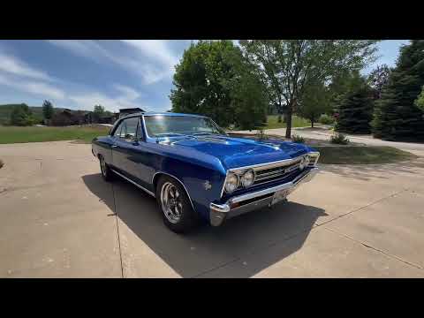 Chevrolet-Chevelle-1967-Blue-Black-1