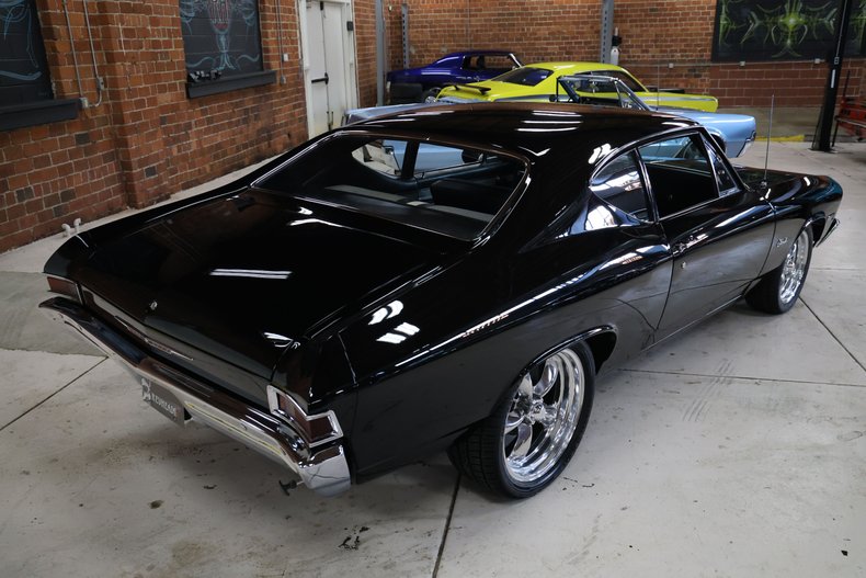 Chevrolet-Chevelle-1968-Black-Black-Deluxe-34