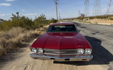 Chevrolet-Chevelle-1968-Burgundy-Black-1