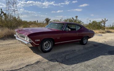 Chevrolet-Chevelle-1968-Burgundy-Black