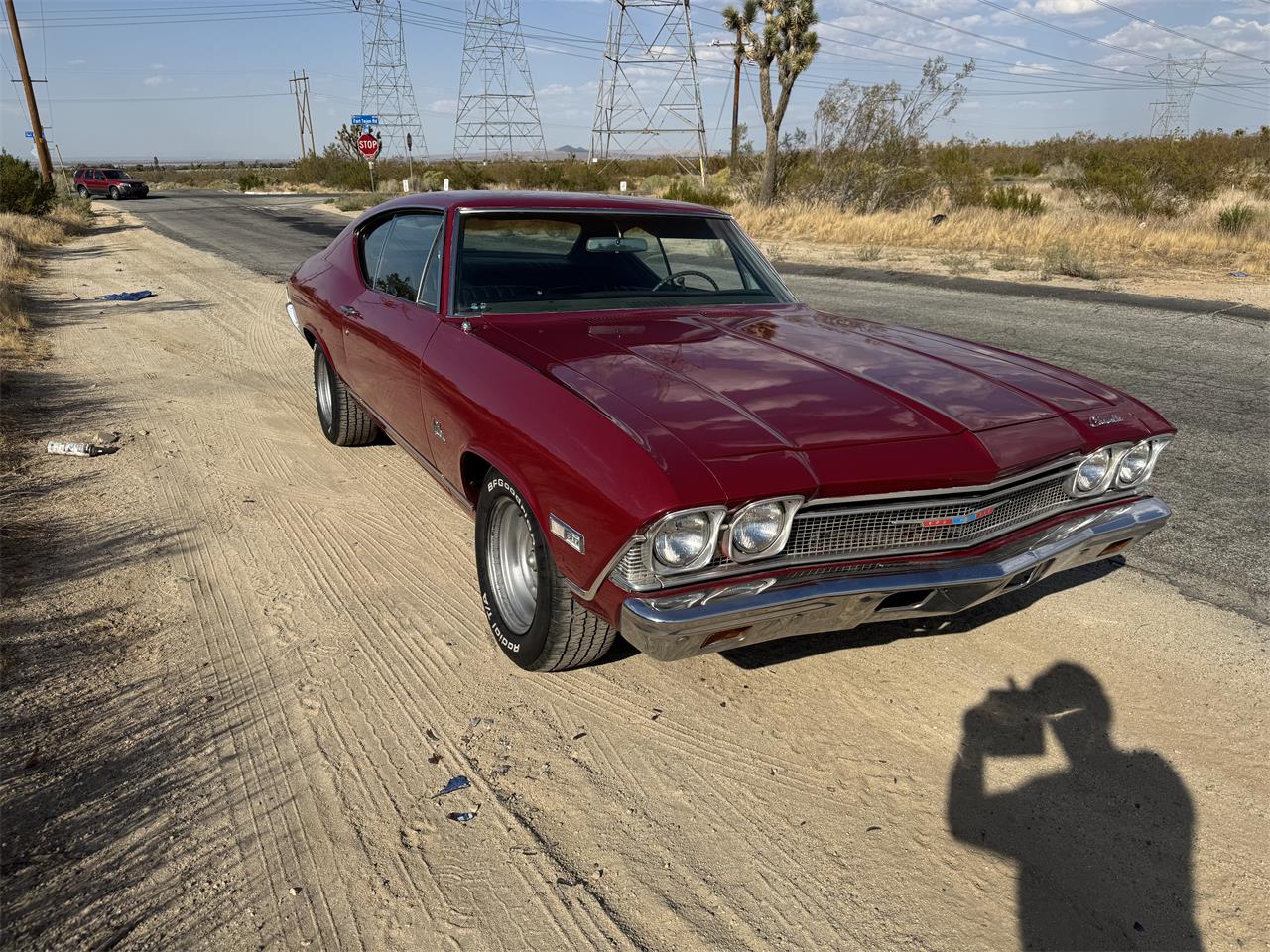 Chevrolet-Chevelle-1968-Burgundy-Black-4