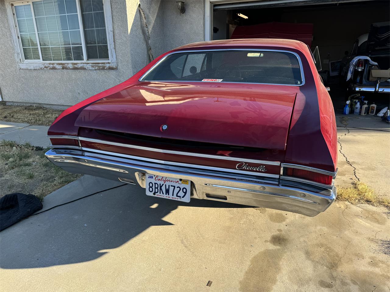 Chevrolet-Chevelle-1968-Burgundy-Black-5