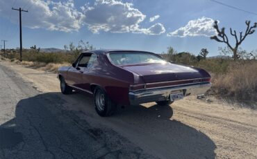Chevrolet-Chevelle-1968-Burgundy-Black-7