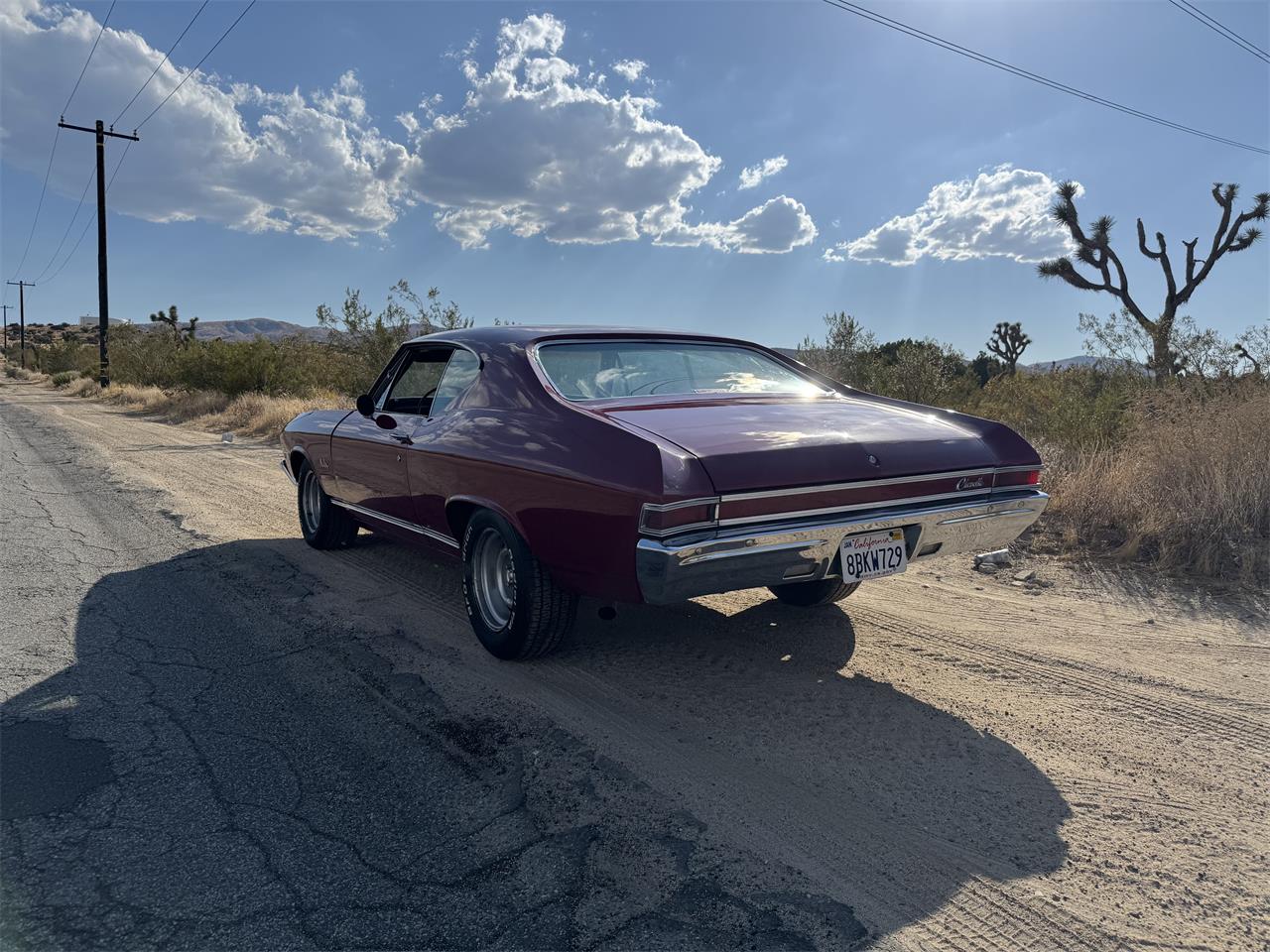 Chevrolet-Chevelle-1968-Burgundy-Black-7