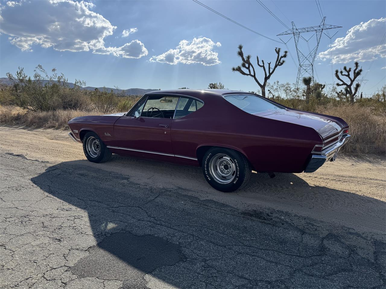 Chevrolet-Chevelle-1968-Burgundy-Black-8