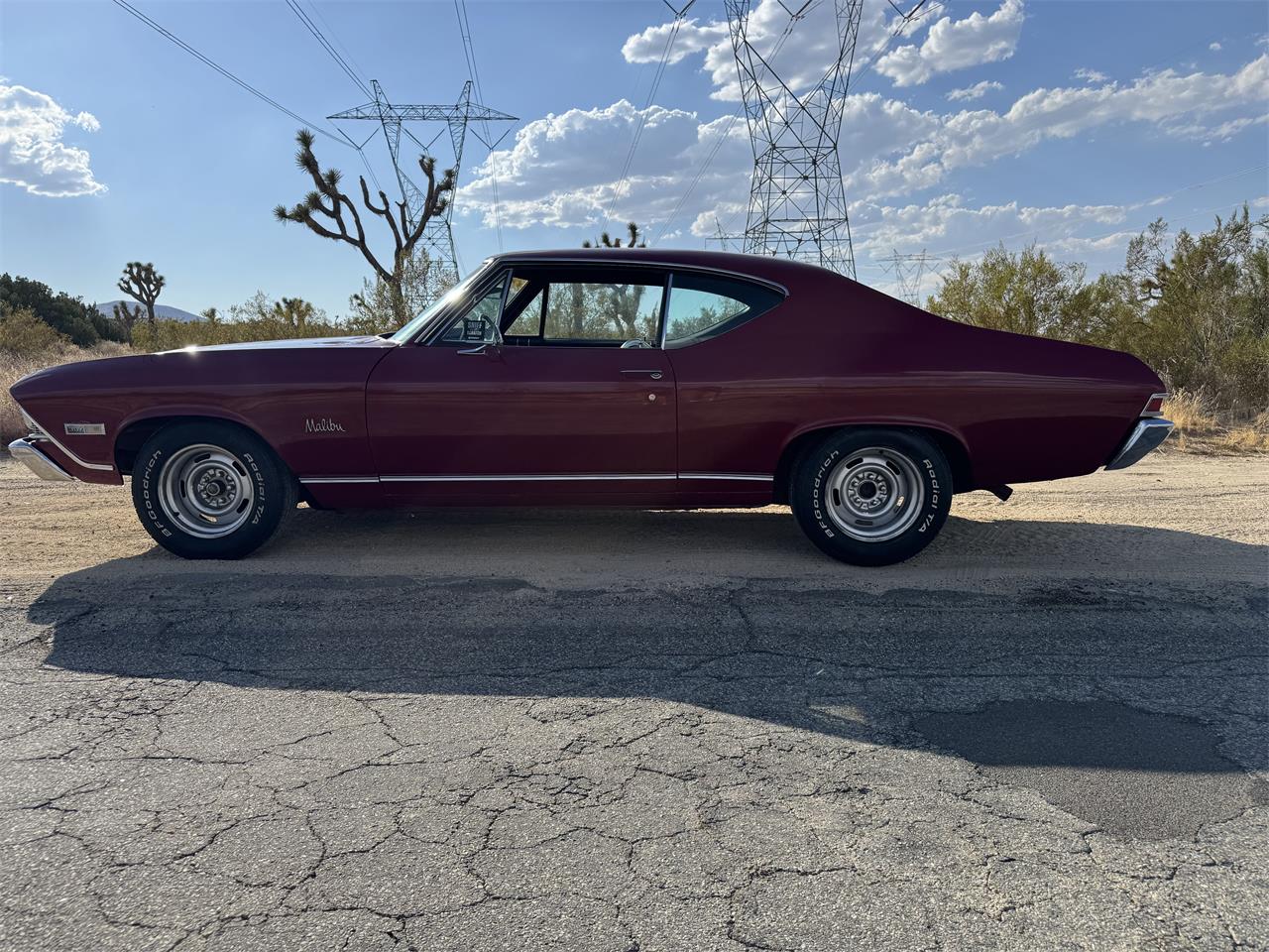 Chevrolet-Chevelle-1968-Burgundy-Black-9