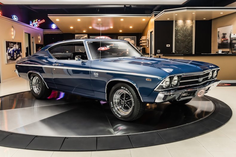 Chevrolet-Chevelle-1969-Blue-Black-11
