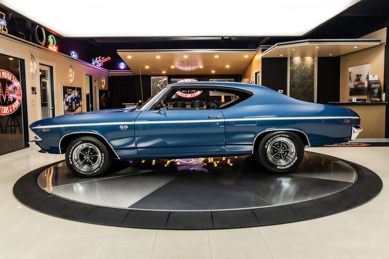 Chevrolet-Chevelle-1969-Blue-Black-19