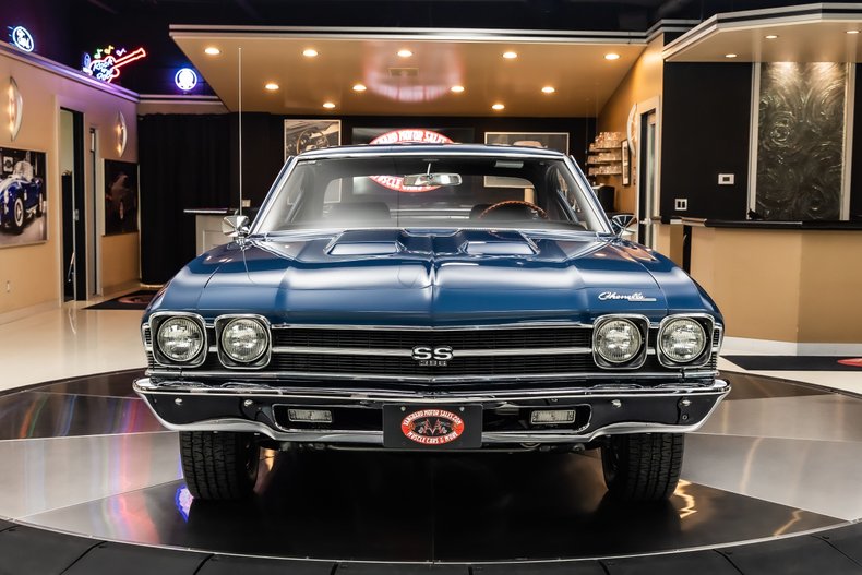 Chevrolet-Chevelle-1969-Blue-Black-9