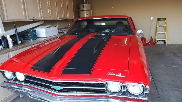Chevrolet-Chevelle-1969-Red-Black-stripes-8