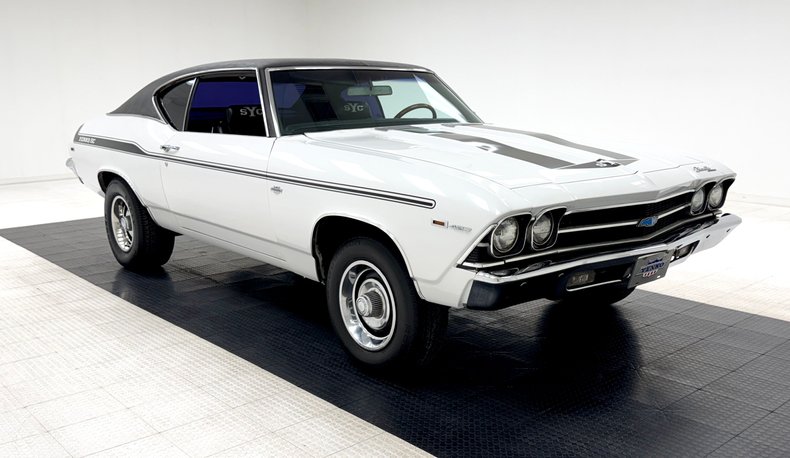 Chevrolet-Chevelle-1969-White-Black-25
