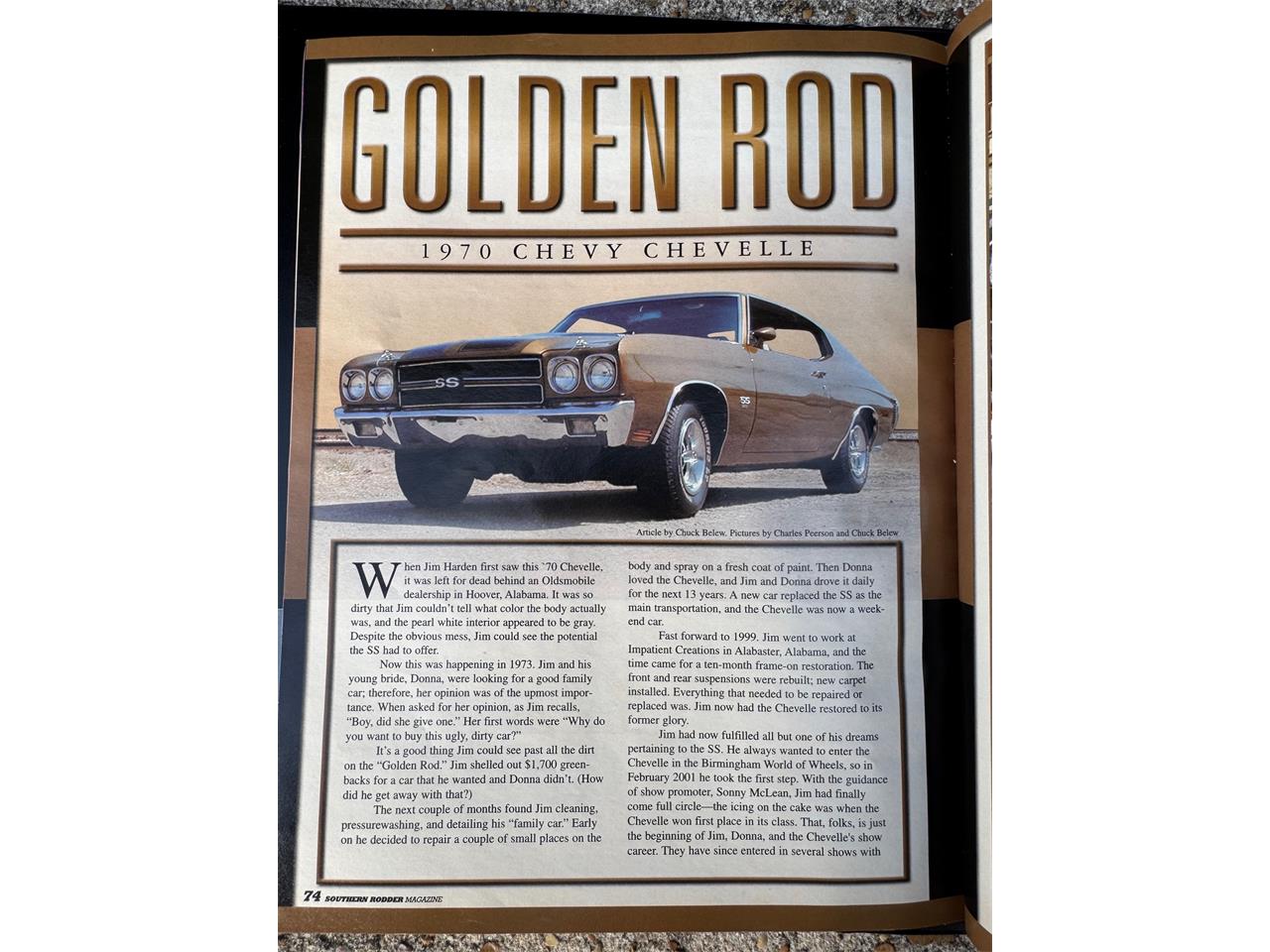 Chevrolet-Chevelle-1970-Antique-Gold-White-95