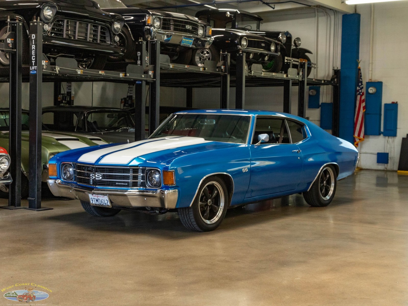Chevrolet Chevelle Malibu Custom 1972 2 Door Coupe