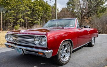 Chevrolet-Chevelle-malibu-1965-Deep-burgundy-Metallic-Dark-red-1