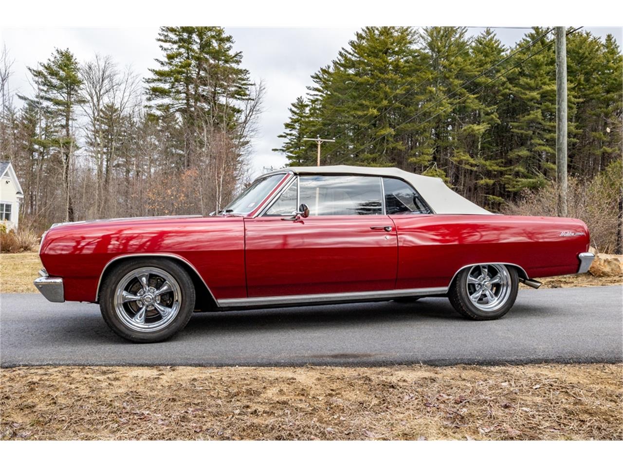 Chevrolet-Chevelle-malibu-1965-Deep-burgundy-Metallic-Dark-red-29