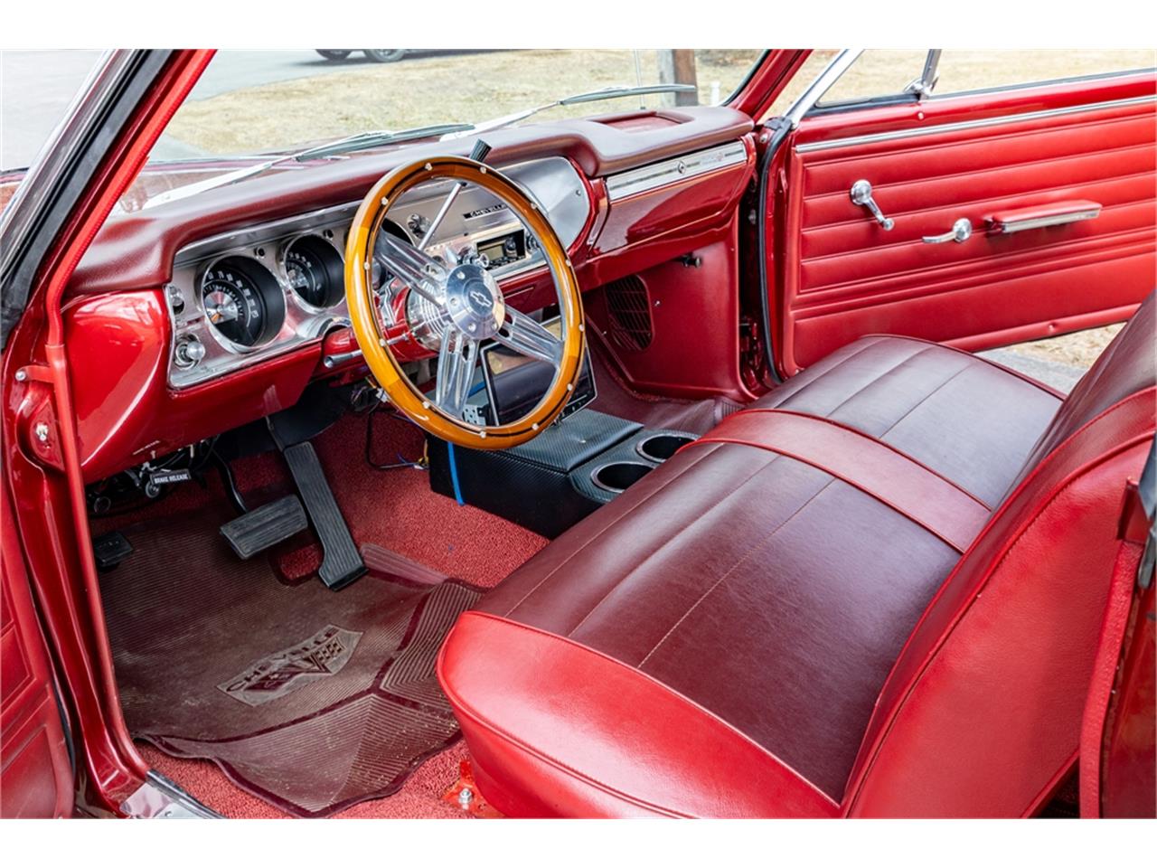 Chevrolet-Chevelle-malibu-1965-Deep-burgundy-Metallic-Dark-red-3