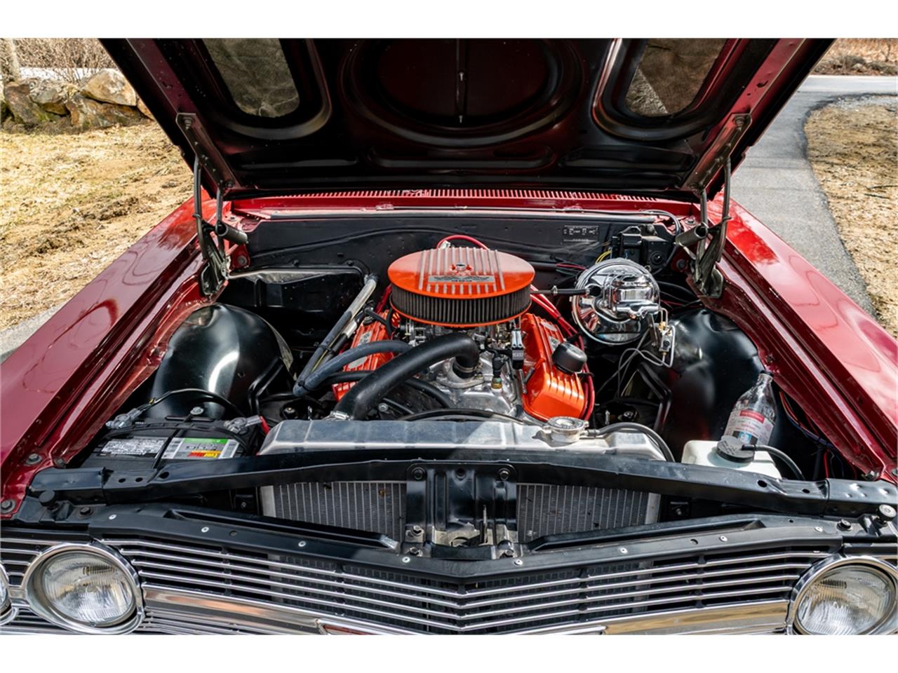 Chevrolet-Chevelle-malibu-1965-Deep-burgundy-Metallic-Dark-red-32