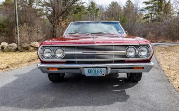 Chevrolet-Chevelle-malibu-1965-Deep-burgundy-Metallic-Dark-red