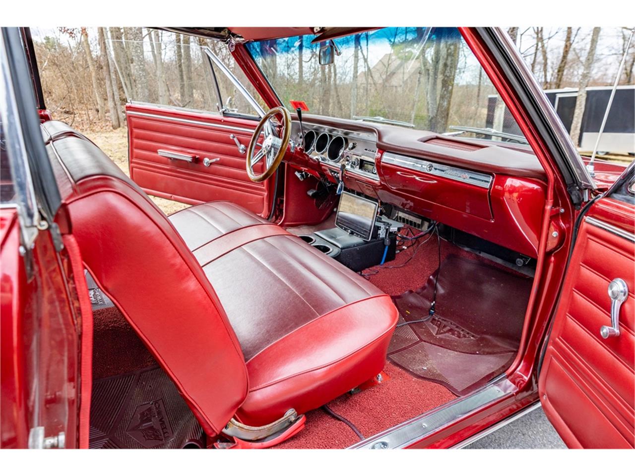 Chevrolet-Chevelle-malibu-1965-Deep-burgundy-Metallic-Dark-red-50