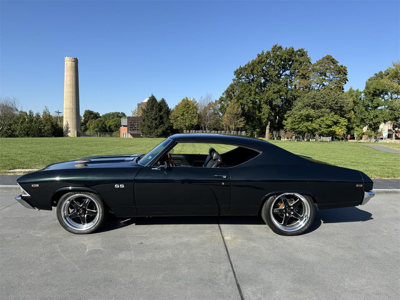Chevrolet-Chevelle-ss-1969-Black-Forest-Green-Black-17