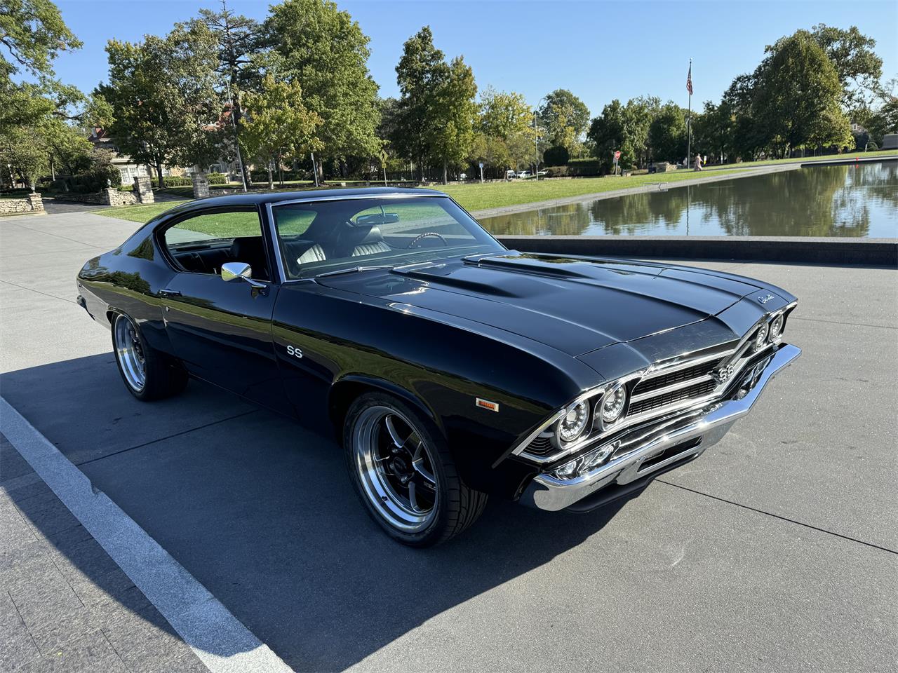 Chevrolet-Chevelle-ss-1969-Black-Forest-Green-Black-22